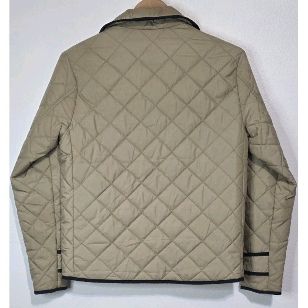 Vintage Ralph Lauren Sport Equestrian Jacket Womens Quilted Horse Zip Hiking S - Picture 4 of 6